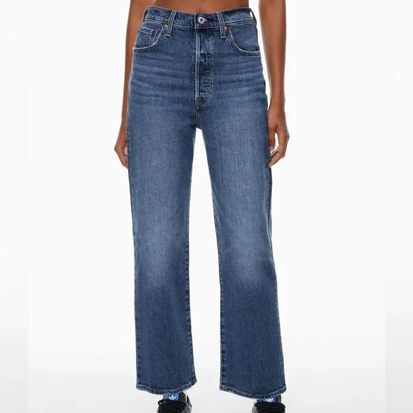 LEVIS Ribcage Straight Jeans - Picture 2 of 6